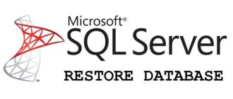 RESTORE DATABASE MS SQL Server