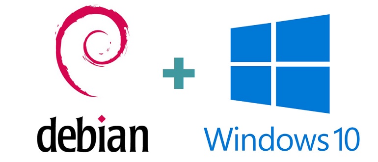 Debian и windows 10 на одном компьютере